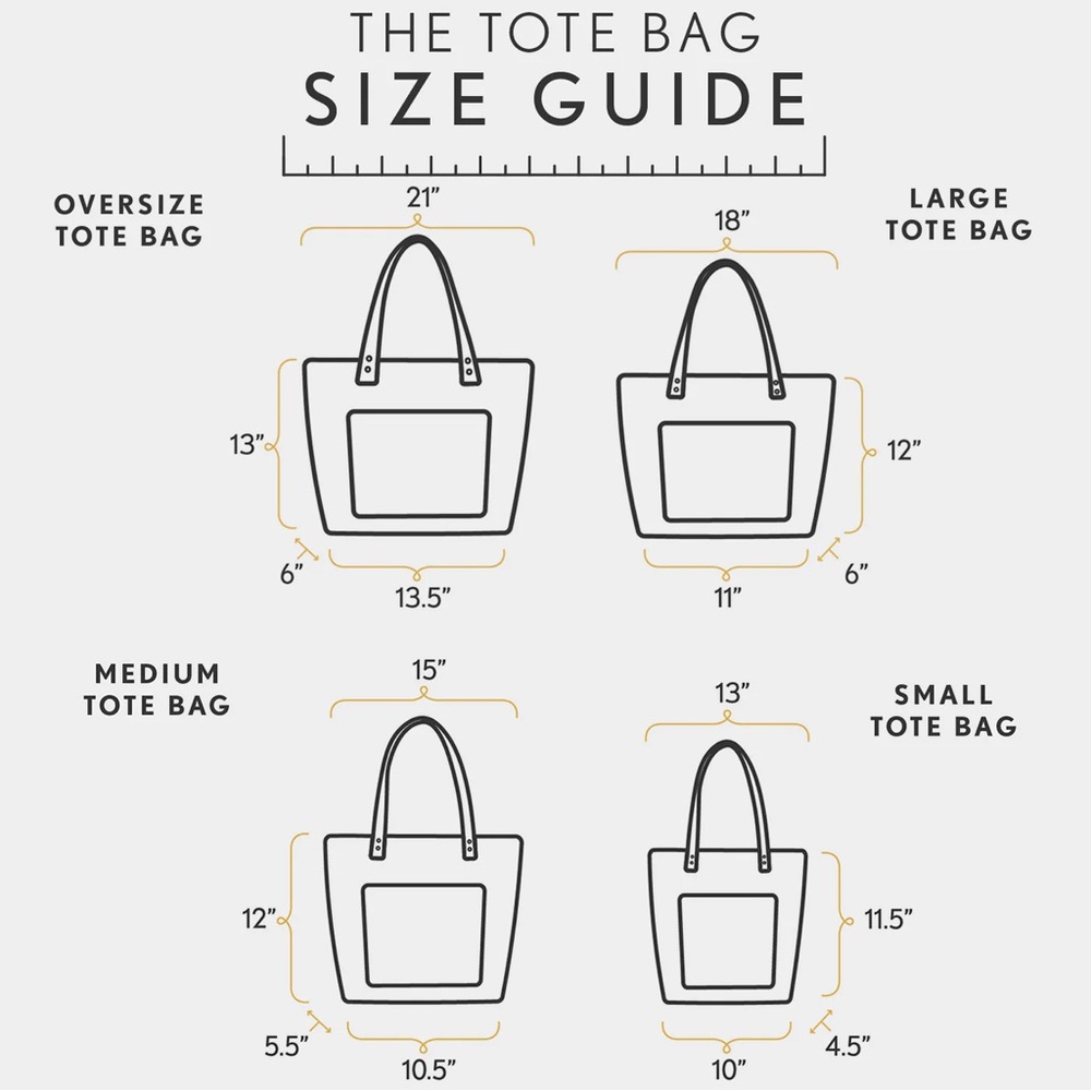 NEW Portland Leather Goods Medium Classic Tote Bag in Sunset Unicorn Color - Picture 12 of 15